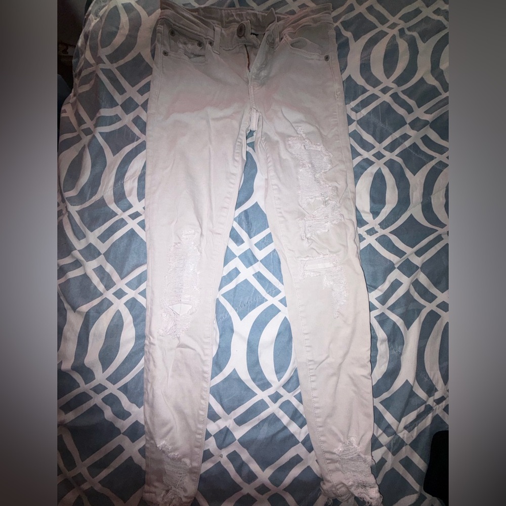 American Eagle Outfitters White Jeans Women’s